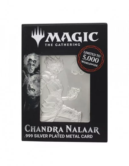 Magic the Gathering Lingote Chandra Nalaar Limited Edition (bañado en plata)