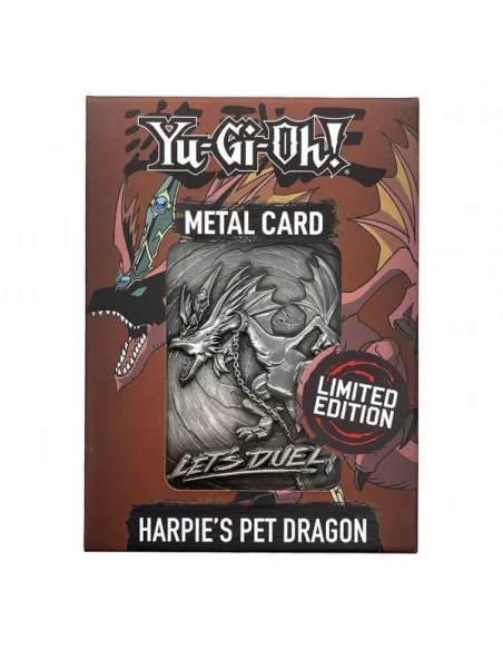 Yu-Gi-Oh! Lingote Harpie's Pet Dragon Limited Edition