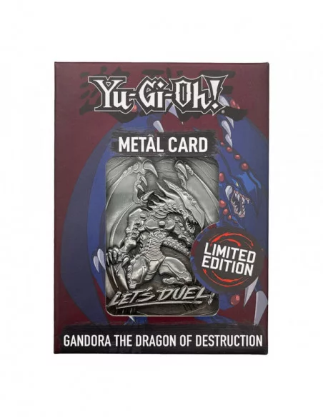 Yu-Gi-Oh! Lingote Gandora the Dragon Destruction Limited Edition