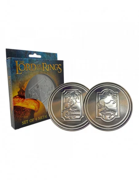 El Señor de los Anillos Pack de 4 Posavasos Green Dragon