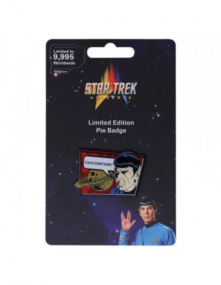 Star Trek Chapa Spock Limited Edition