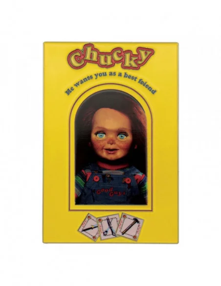 Chucky el muñeco diabólico Lingote con Spell Card Chucky Limited Edition