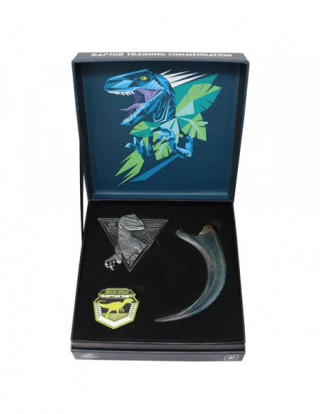 Jurassic World Pack de 3 Chapas Raptor Training Commendation Limited Edition