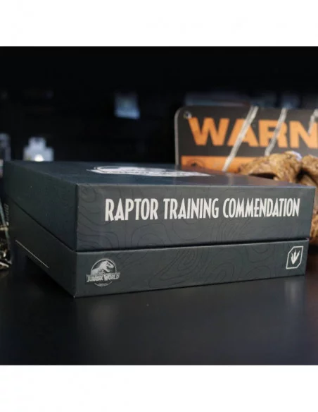 Jurassic World Pack de 3 Chapas Raptor Training Commendation Limited Edition