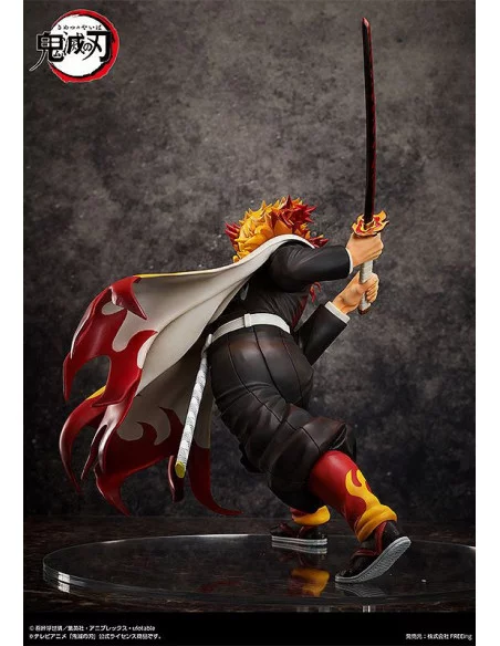 Demon Slayer: Kimetsu no Yaiba Estatua 1/4 Kyojuro Rengoku 42 cm