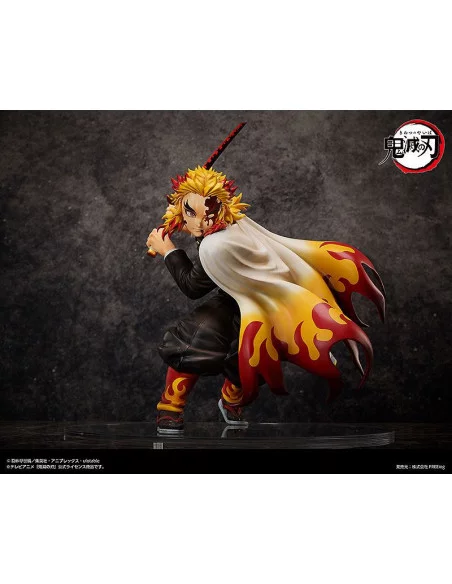 Demon Slayer: Kimetsu no Yaiba Estatua 1/4 Kyojuro Rengoku 42 cm