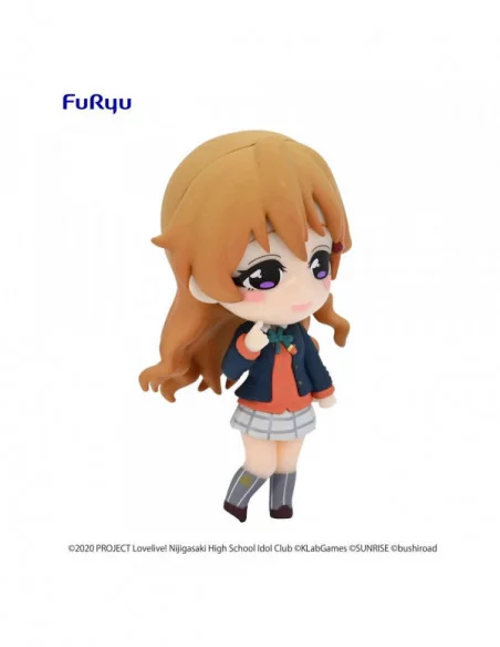 Love Live! Nijigasaki High School Idol Club Estatua PVC Chobirume Kanata Konoe 8 cm