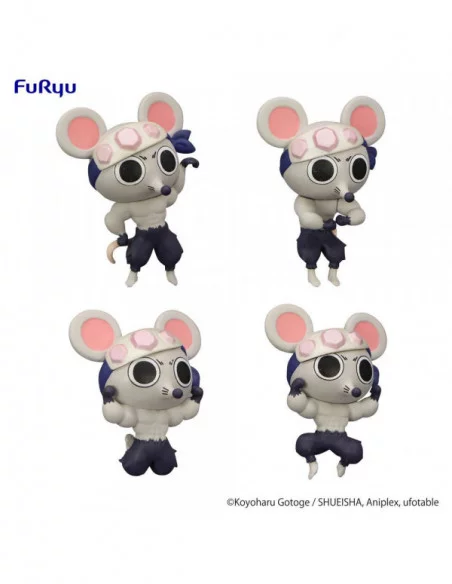 Demon Slayer: Kimetsu no Yaiba Estatuas PVC Chokotto Hikkake Petit Muki Muki Mouse 4 cm