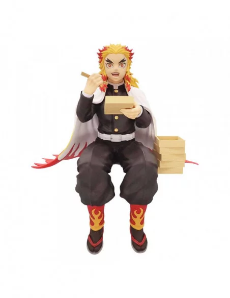 Demon Slayer: Kimetsu no Yaiba Estatua PVC Noodle Stopper Rengoku Kyojuro 14 cm