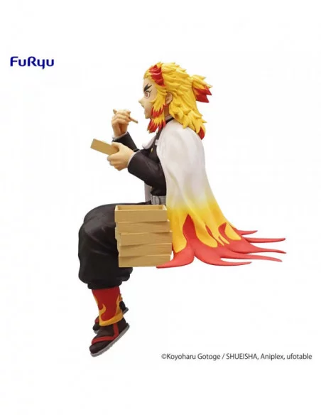 Demon Slayer: Kimetsu no Yaiba Estatua PVC Noodle Stopper Rengoku Kyojuro 14 cm