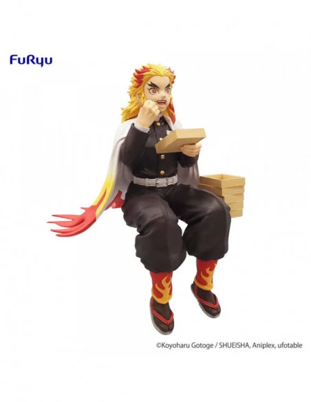 Demon Slayer: Kimetsu no Yaiba Estatua PVC Noodle Stopper Rengoku Kyojuro 14 cm