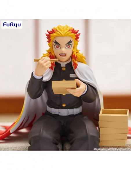 Demon Slayer: Kimetsu no Yaiba Estatua PVC Noodle Stopper Rengoku Kyojuro 14 cm