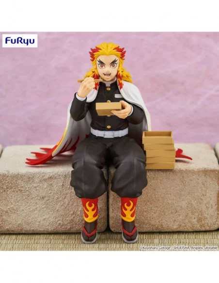 Demon Slayer: Kimetsu no Yaiba Estatua PVC Noodle Stopper Rengoku Kyojuro 14 cm