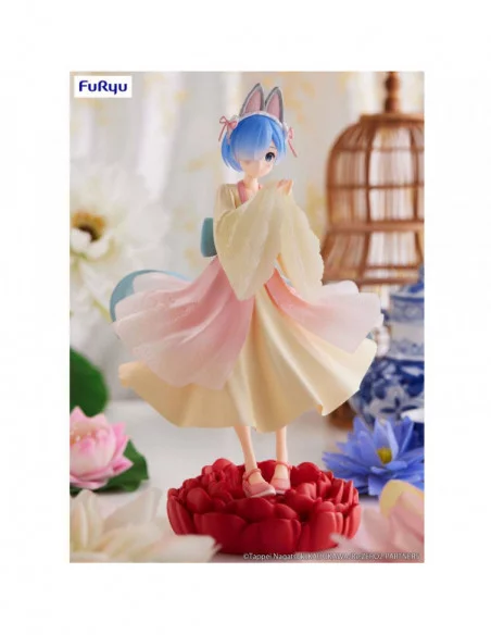 Re:Zero Estatua PVC Starting Life in Another World Rem Little Rabbit Girl 21 cm