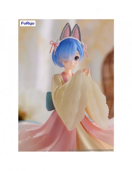 Re:Zero Estatua PVC Starting Life in Another World Rem Little Rabbit Girl 21 cm