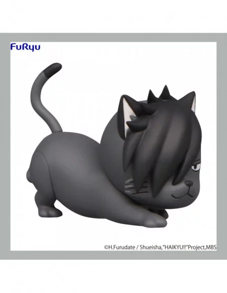 Haikyu!! Noodle Stopper Estatua PVC Petit 2 Kuroo Cat 6 cm