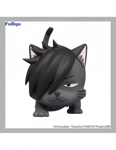 Haikyu!! Noodle Stopper Estatua PVC Petit 2 Kuroo Cat 6 cm