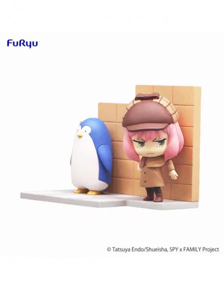 Spy x Family Estatua PVC Hold Figure Anya & Penguin 10 cm