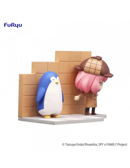 Spy x Family Estatua PVC Hold Figure Anya & Penguin 10 cm