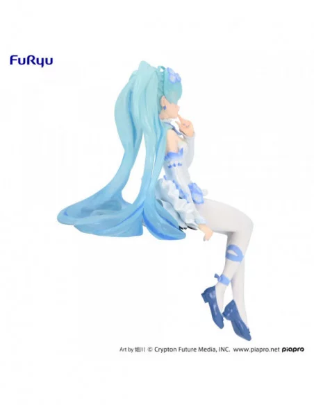 Hatsune Miku Estatua PVC Noodle Stopper Miku Flower Fairy Nemophila 15 cm