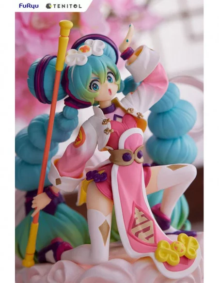 Hatsune Miku Estatua PVC Tenitol Hatsune Miku China Ver. 14 cm