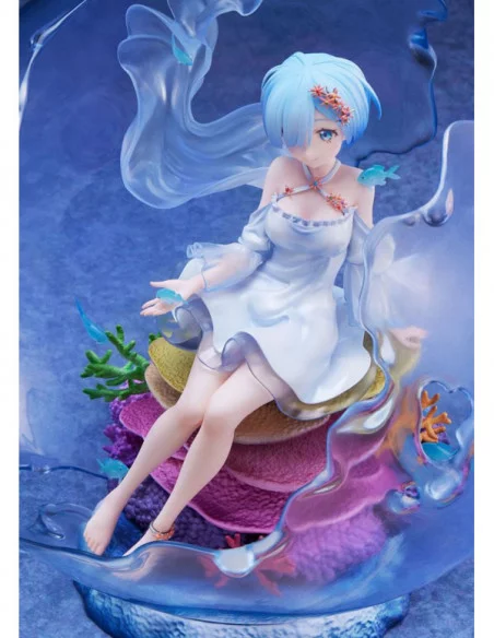 Re:Zero Starting Life in Another World Estatua PVC 1/7 Rem Aqua Orb Ver. 25 cm