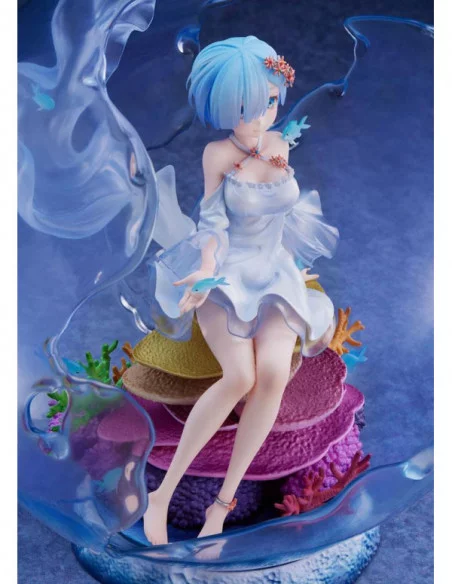 Re:Zero Starting Life in Another World Estatua PVC 1/7 Rem Aqua Orb Ver. 25 cm