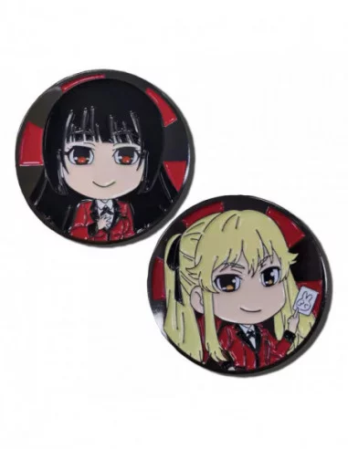 Kakegurui Chapa de metal Yumeko & Mary