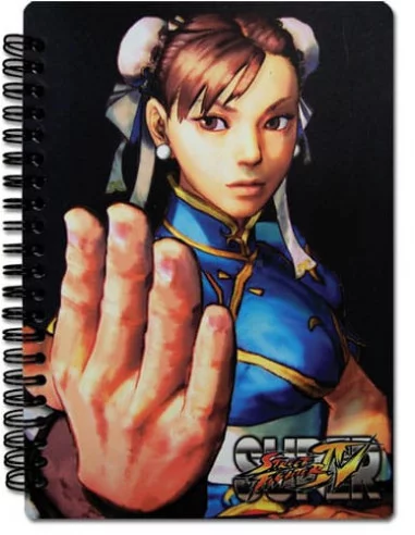 Super Street Fighter IV Libreta Chun Li & Cammy