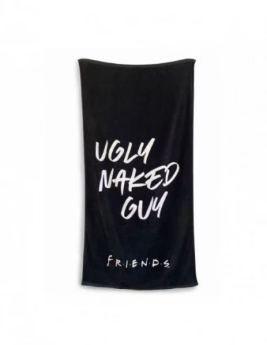 Friends Toalla Ugly Naked Guy Black 150 x 75 cm