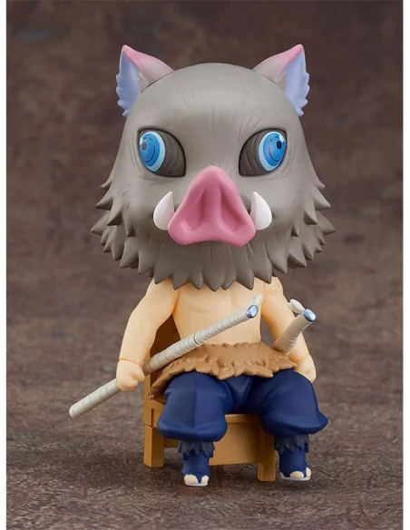 Demon Slayer: Kimetsu no Yaiba Figura Nendoroid Swacchao! Inosuke Hashibira 9 cm