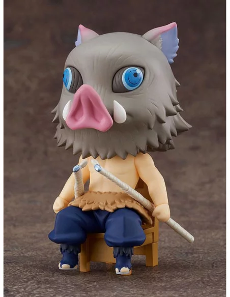 Demon Slayer: Kimetsu no Yaiba Figura Nendoroid Swacchao! Inosuke Hashibira 9 cm