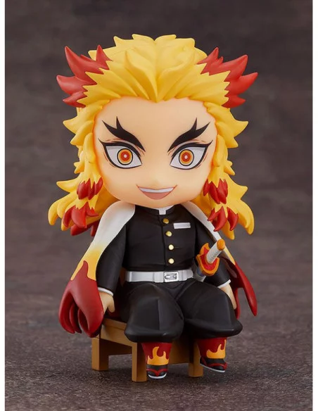 Demon Slayer: Kimetsu no Yaiba Figura Nendoroid Swacchao! Kyojuro Rengoku 9 cm