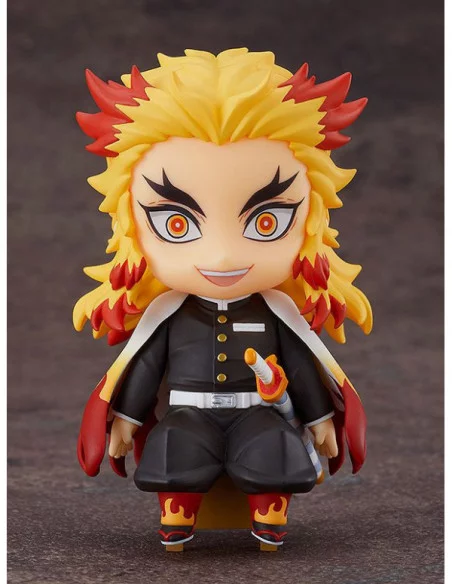 Demon Slayer: Kimetsu no Yaiba Figura Nendoroid Swacchao! Kyojuro Rengoku 9 cm