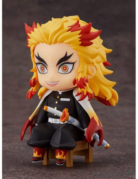 Demon Slayer: Kimetsu no Yaiba Figura Nendoroid Swacchao! Kyojuro Rengoku 9 cm