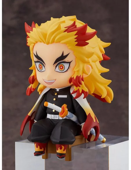 Demon Slayer: Kimetsu no Yaiba Figura Nendoroid Swacchao! Kyojuro Rengoku 9 cm