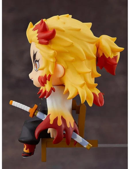 Demon Slayer: Kimetsu no Yaiba Figura Nendoroid Swacchao! Kyojuro Rengoku 9 cm