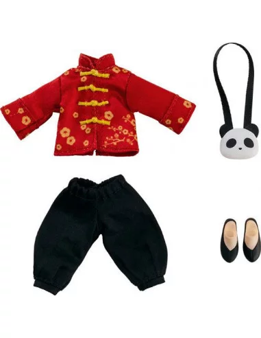 Original Character Accesorios para las Figuras Nendoroid Doll Outfit Set: Short Length Chinese Outfit (Red)