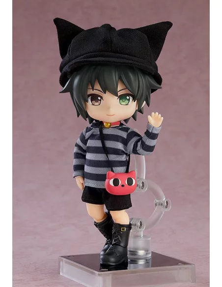 Original Character Accesorios para las Figuras Nendoroid Doll Outfit Set: Cat-Themed Outfit (Gray)