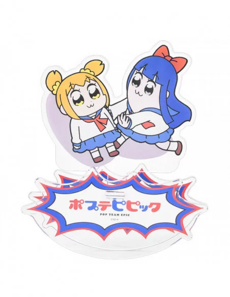 Pop Team Epic Figura acrilico GoodSmile Moment Acrylic Stand Rocking Popuko & Pipmi 12 cm