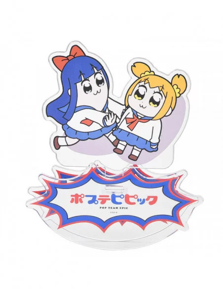 Pop Team Epic Figura acrilico GoodSmile Moment Acrylic Stand Rocking Popuko & Pipmi 12 cm