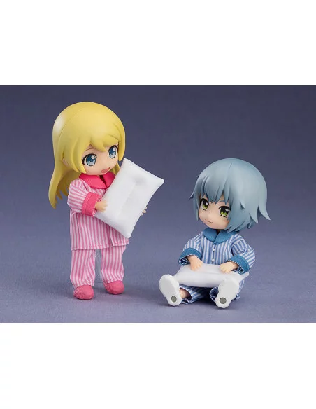 Original Character Accesorios para las Figuras Nendoroid Doll Outfit Set: Pajamas (Blue)