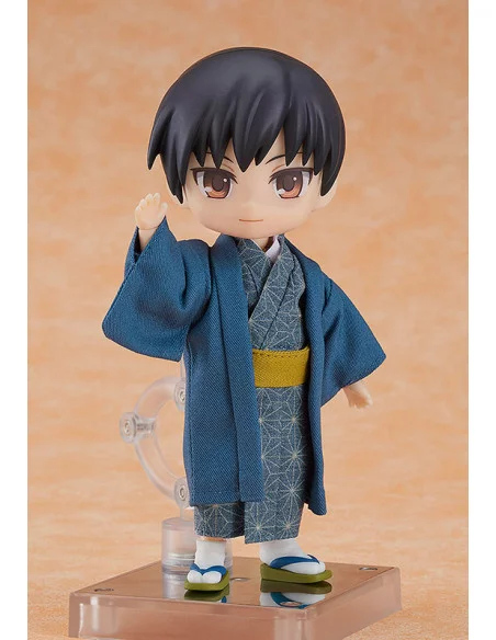 Original Character Accesorios para las Figuras Nendoroid Doll Outfit Set: Kimono - Boy (Navy)