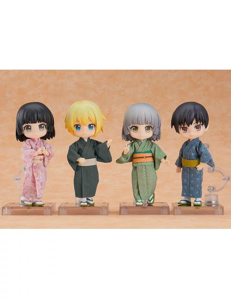 Original Character Accesorios para las Figuras Nendoroid Doll Outfit Set: Kimono - Boy (Navy)