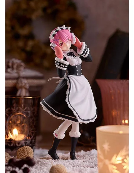 Re: Zero Starting Life in Another World Estatua PVC Pop Up Parade Ram: Ice Season Ver. 17 cm