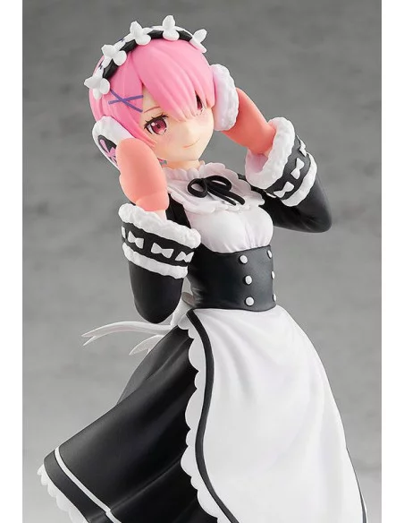 Re: Zero Starting Life in Another World Estatua PVC Pop Up Parade Ram: Ice Season Ver. 17 cm