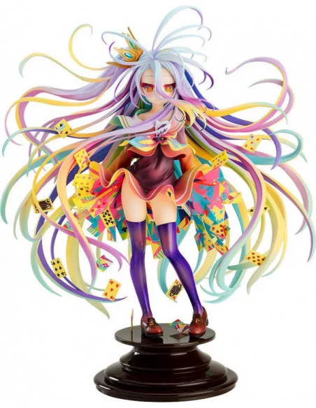 No Game No Life Estatua 1/7 Shiro Yuu Kamiya Art Works 28 cm