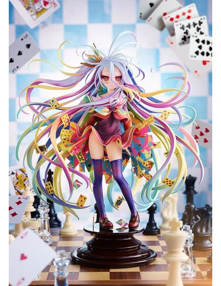 No Game No Life Estatua 1/7 Shiro Yuu Kamiya Art Works 28 cm