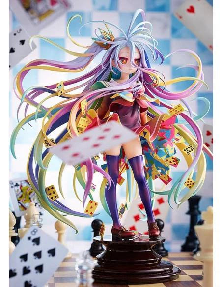 No Game No Life Estatua 1/7 Shiro Yuu Kamiya Art Works 28 cm