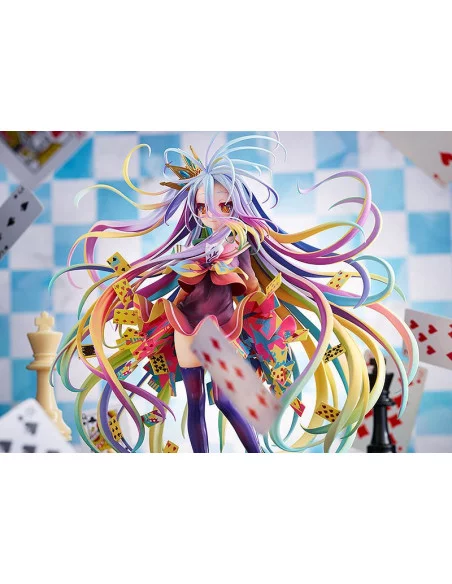 No Game No Life Estatua 1/7 Shiro Yuu Kamiya Art Works 28 cm